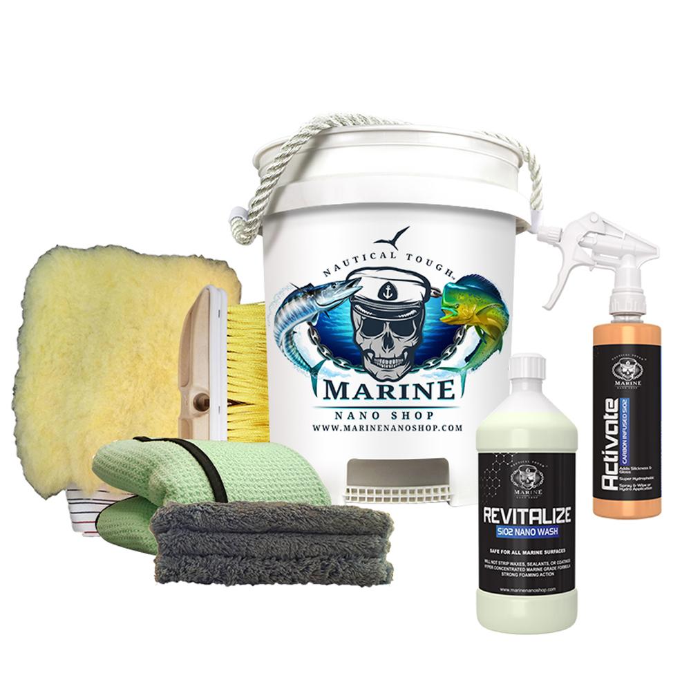 Wash Care and Maintenance Kit for Liquid Crystal Armour Ceramic Nano C –  Marine Nano Shop